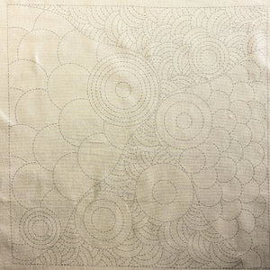 Whirl Pools Pre-Printed Sashiko Panel