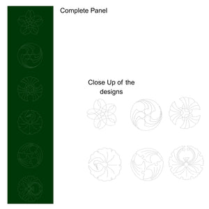 Roku Pre-Printed Sashiko Panel