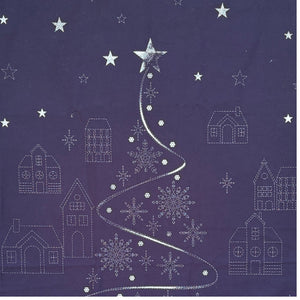 Winter Wonderland - Sashiko Panel